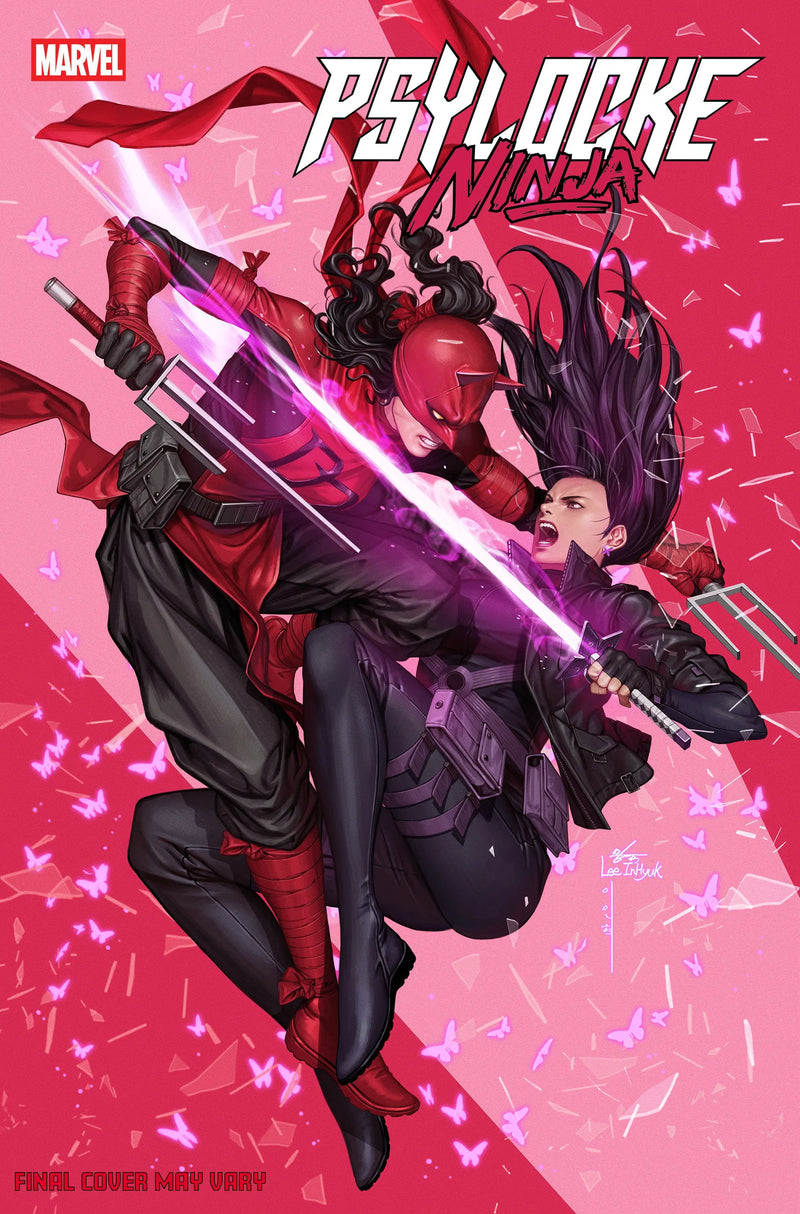 Psylocke: Ninja #3 Inhyuk Lee Versus Elektra Variant Marvel Comics