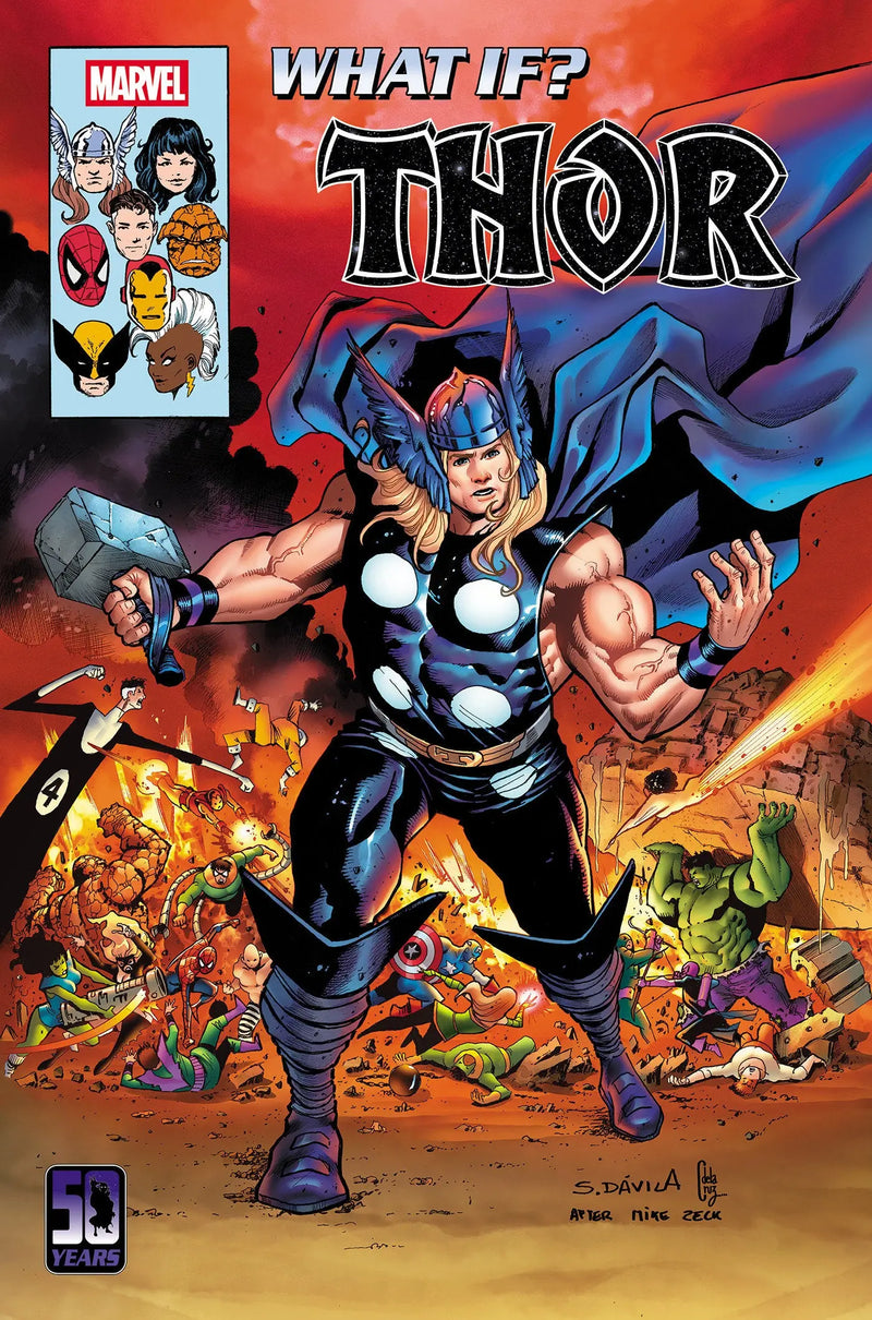 What If...? Thor #1 Sergio Davila Homage Variant Marvel Comics