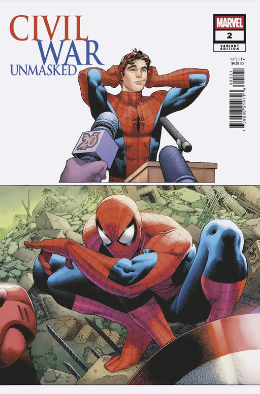 Civil War: Unmasked #2 Paulo Siqueira 5 Part Connecting Variant Marvel Comics