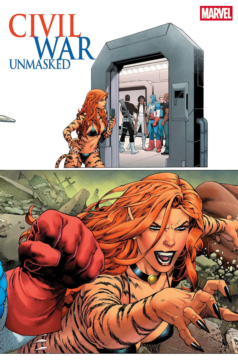 Civil War: Unmasked #4 Paulo Siqueira 5 Part Connecting Variant Marvel Comics
