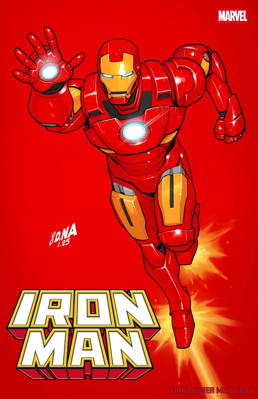 Iron Man #2 David Nakayama Color Block Red Variant Marvel Comics