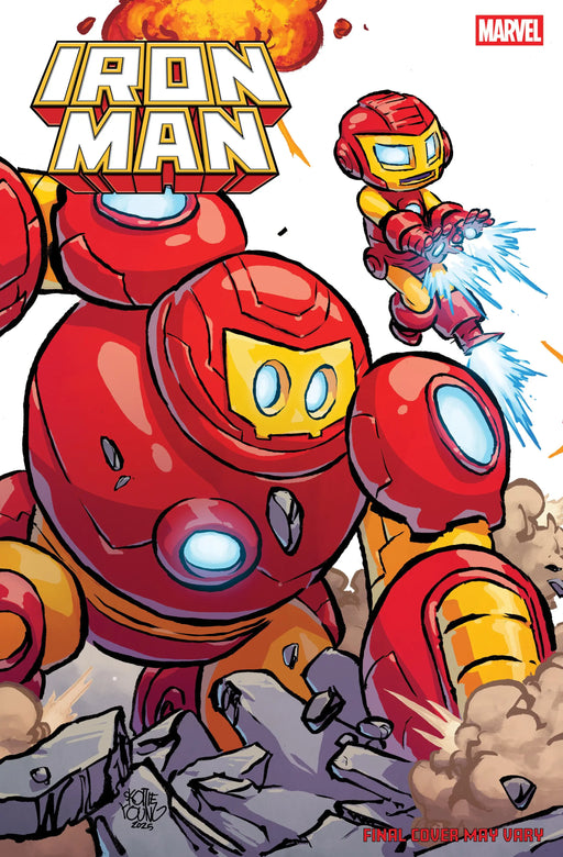 Iron Man #3 Skottie Young 4 Part Connecting Variant Marvel Comics