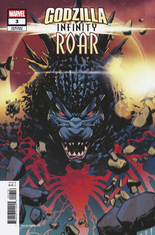 Godzilla: Infinity Roar #3 Francesco Manna Variant Marvel Comics