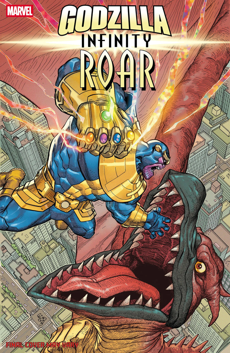 Godzilla: Infinity Roar #4 E.J. Su Cosmic Variant Marvel Comics