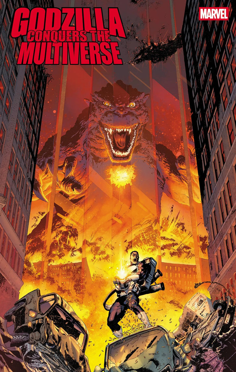 Godzilla Conquers The Multiverse #2 Tony Parker Variant Marvel Comics