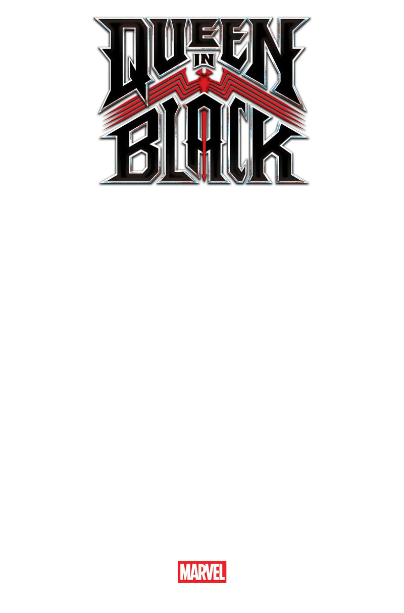 Queen In Black #1 Blank Cover Variant [Qib] Marvel Comics