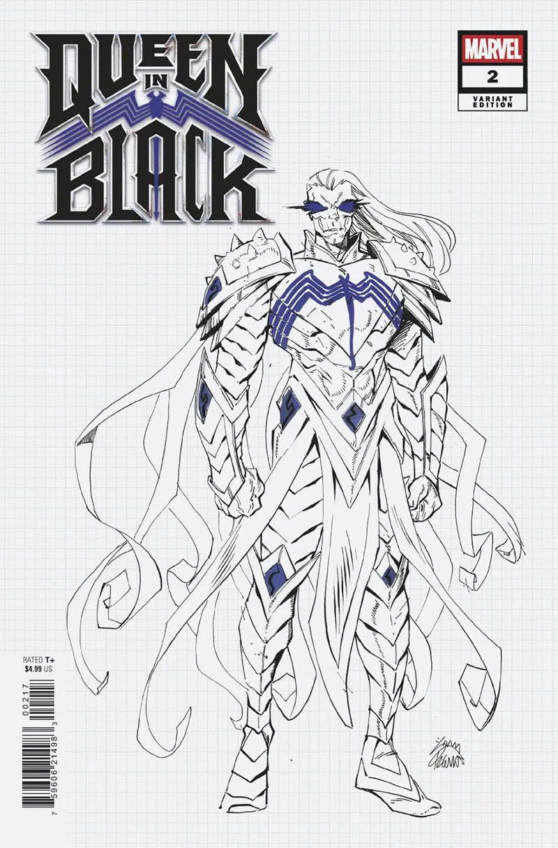 Queen In Black #2 Ryan Stegman Design Variant [Qib] Marvel Comics