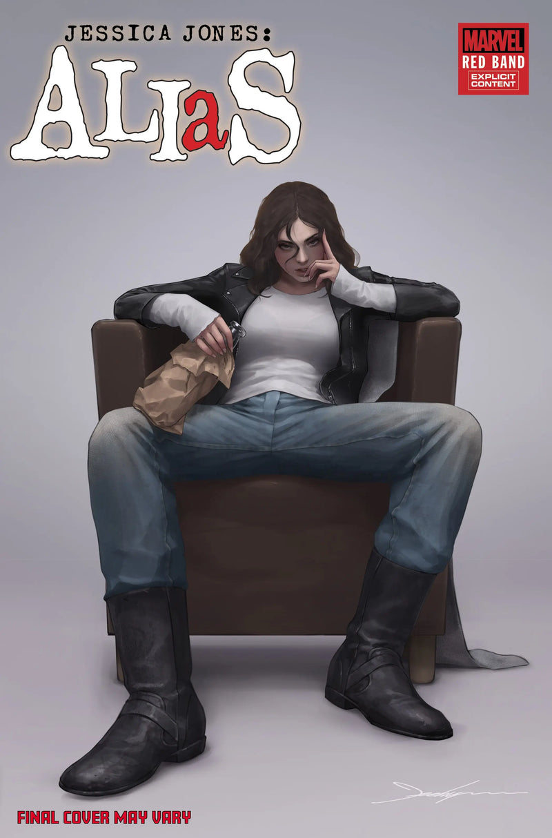 Alias: Red Band #1 Jeehyung Lee Variant [Polybagged] Marvel Comics