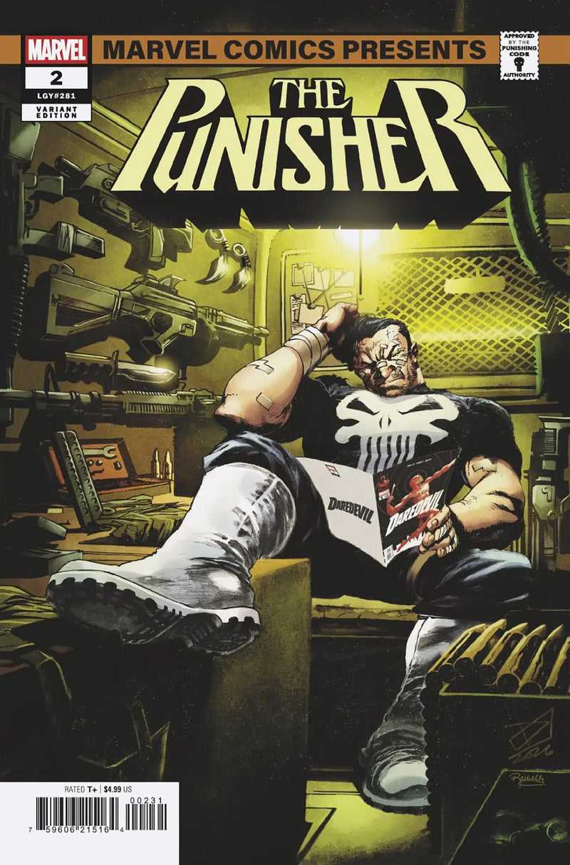 Punisher #2 Devmalya Praminik Marvel Comics Presents Variant Marvel Comics
