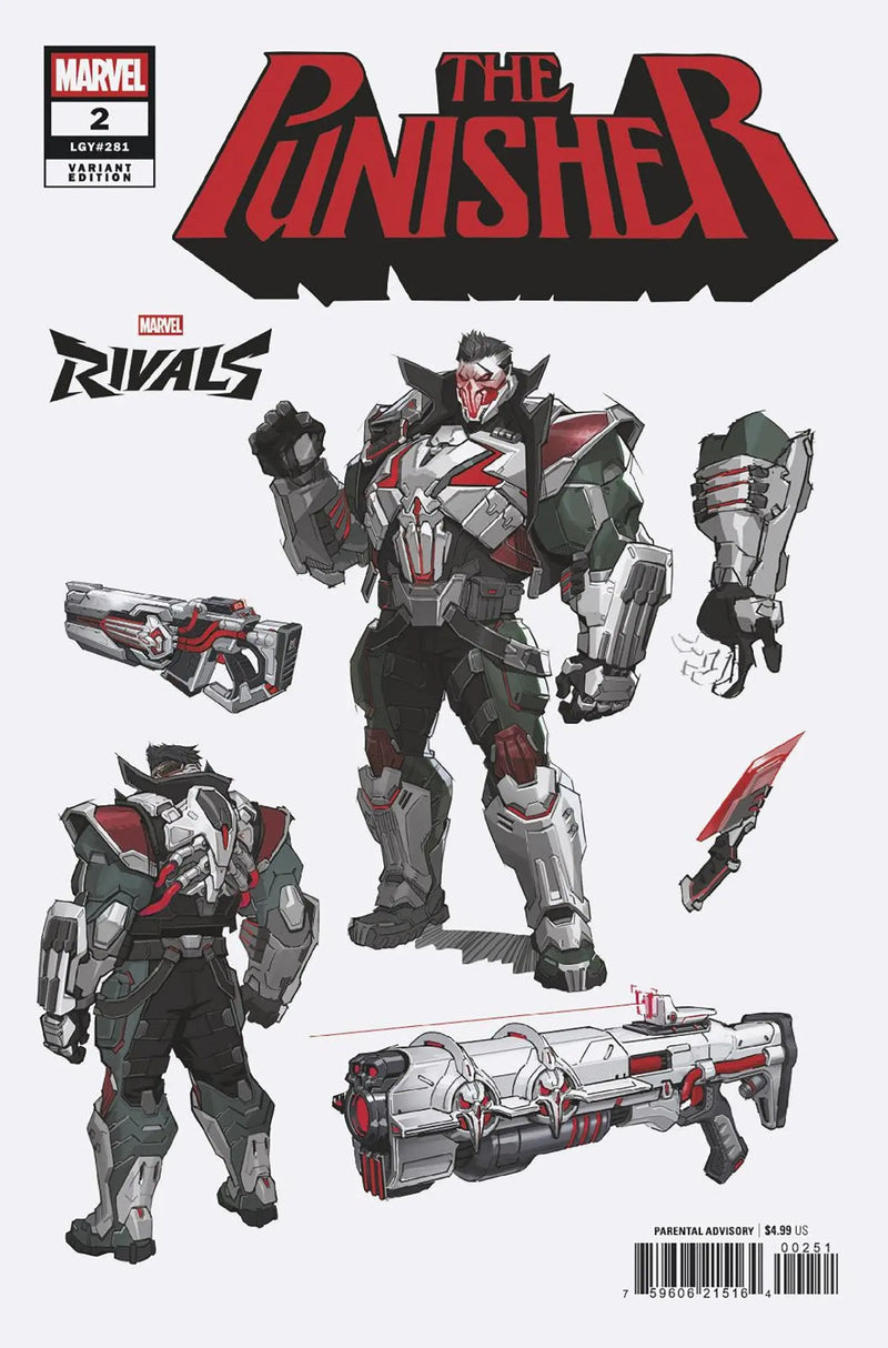 Punisher #2 Netease Games Marvel Rivals Variant Marvel Comics