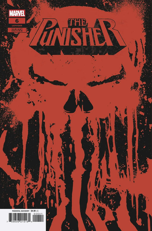 Punisher #6 Skull Variant Marvel Comics