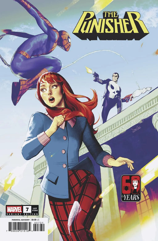 Punisher #7 Davi Go Mary Jane Watson Variant Marvel Comics