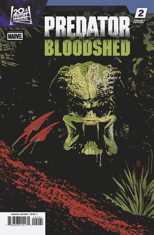Predator: Bloodshed #2 Andrea Sorrentino Variant Marvel Comics