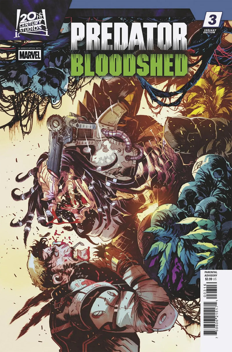 Predator: Bloodshed #3 Federico Vicentini Variant Marvel Comics