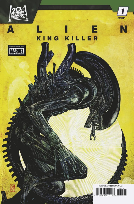 Alien: King Killer #1 Alex Maleev Variant Marvel Comics