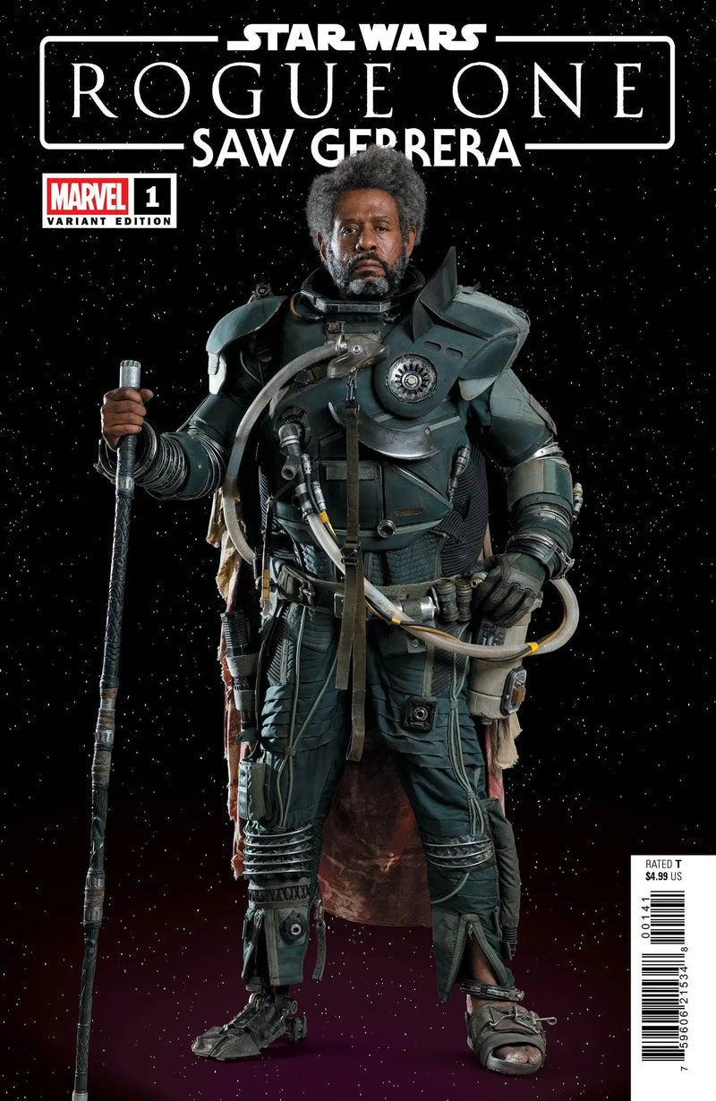 Star Wars: Rogue One   Saw Gerrera #1 Photo Variant Marvel Comics