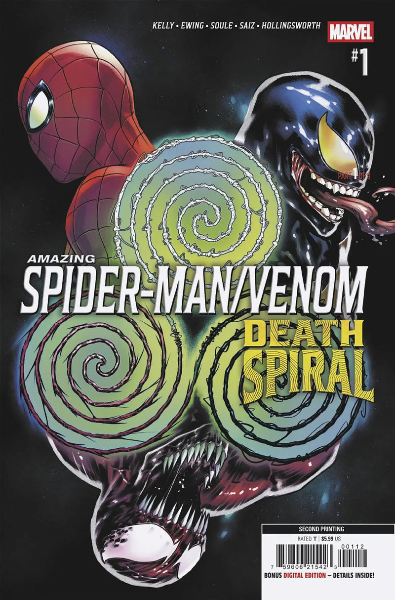 Amazing Spider-Man/Venom: Death Spiral #1 Cafu 2nd Printing Variant [Ds] Marvel Comics