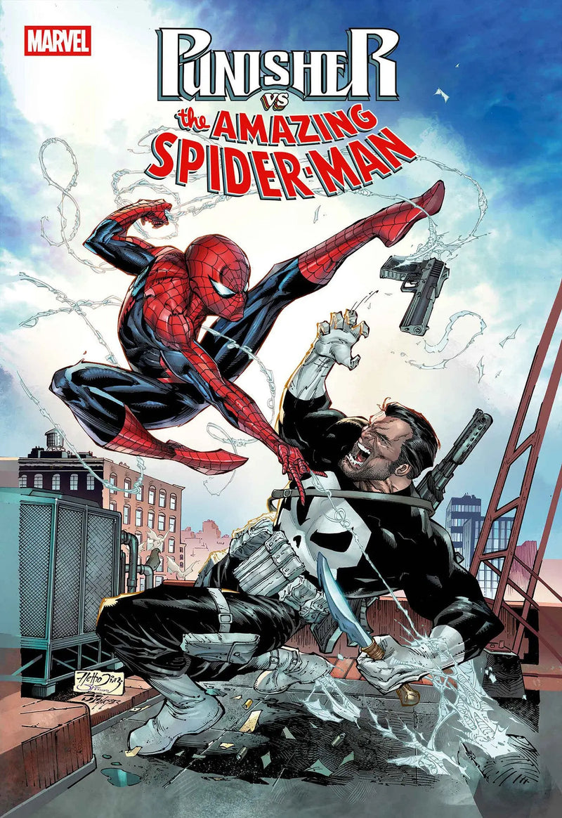 Punisher vs. Spider-Man #1 Netho Diaz Variant Marvel Comics