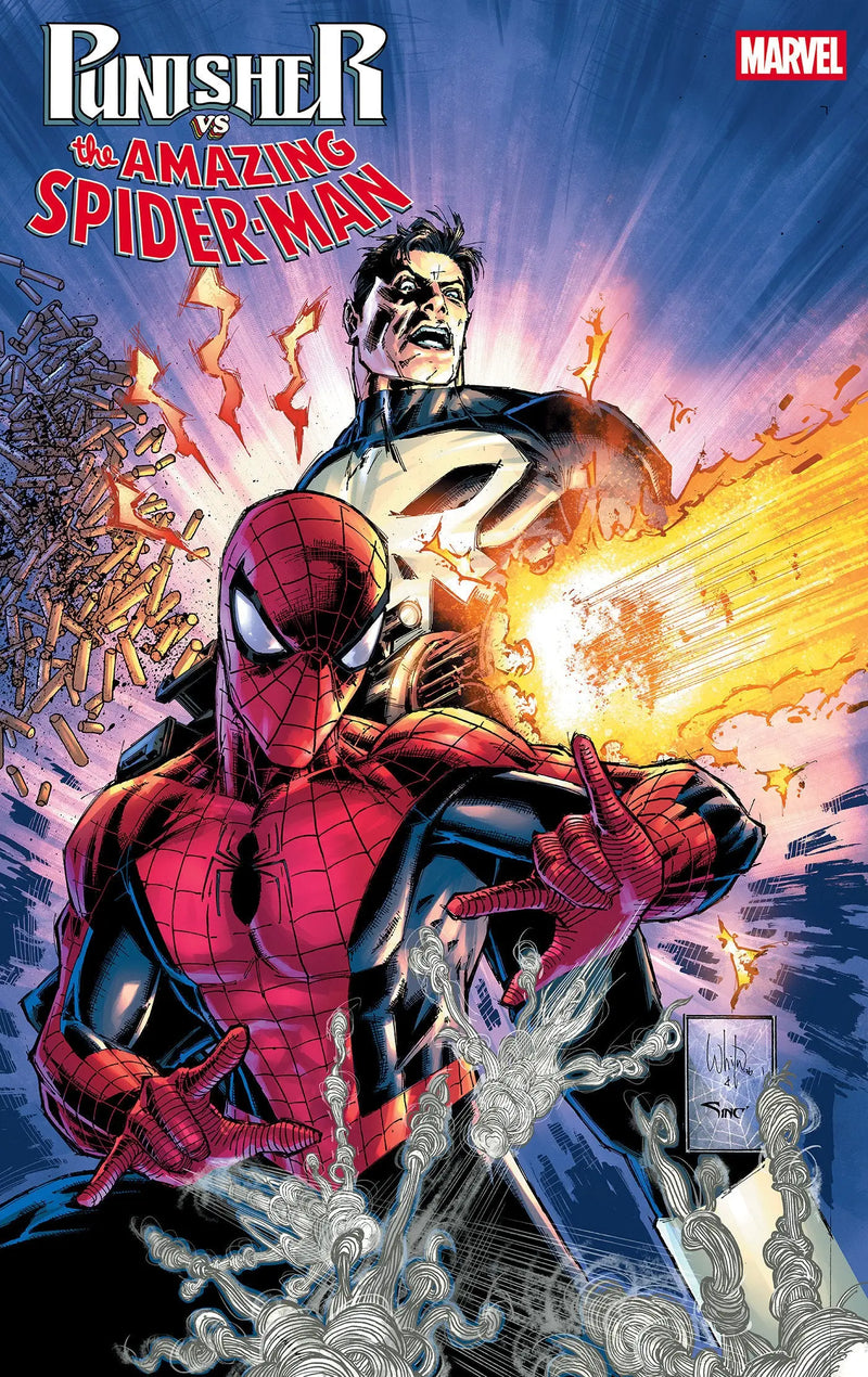 Punisher vs. Spider-Man #1 Whilce Portacio Variant Marvel Comics