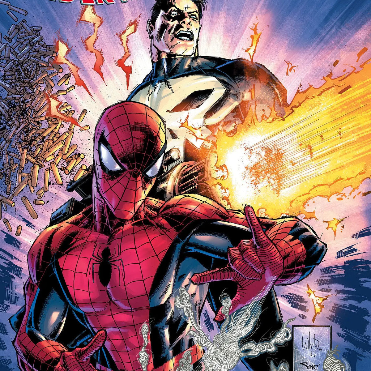 Punisher vs. Spider-Man #1 Whilce Portacio Variant - Revenge Of