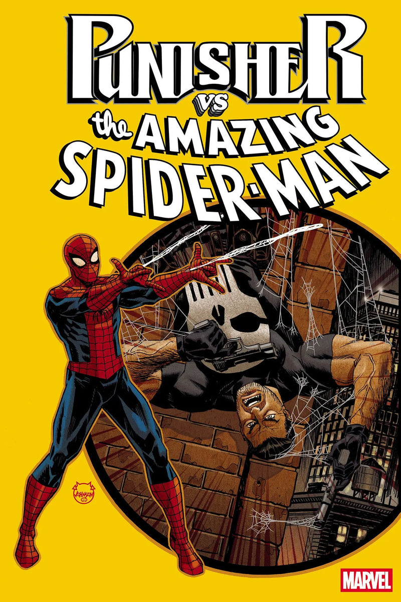 Punisher vs. Spider-Man #1 Dave Johnson Foil Variant Marvel Comics