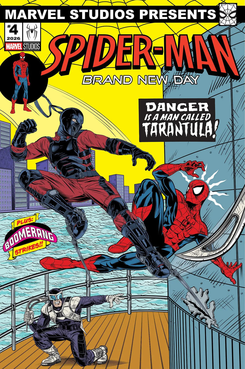 Punisher vs. Spider-Man #2 Adam Stafford Spider-Man: Brand New Day Marvel Studios Variant Marvel Comics