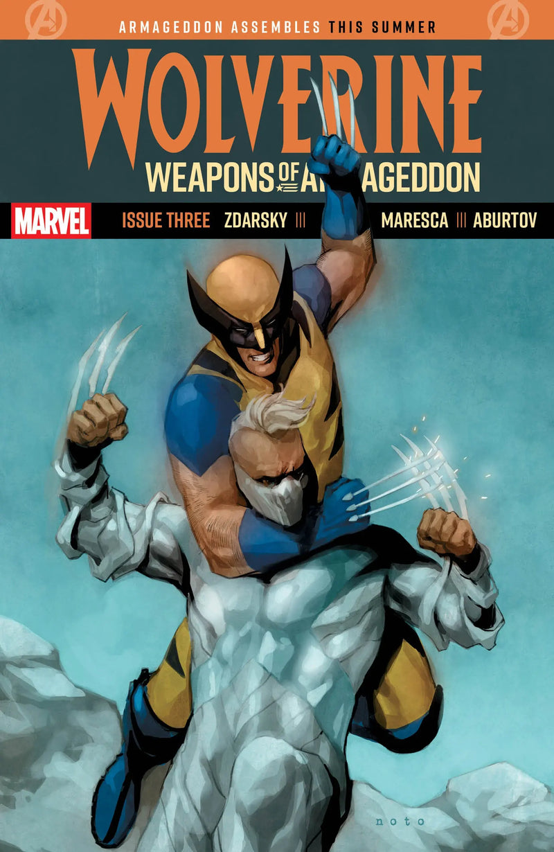 Wolverine: Weapons Of Armageddon #3 Phil Noto Variant Marvel Comics