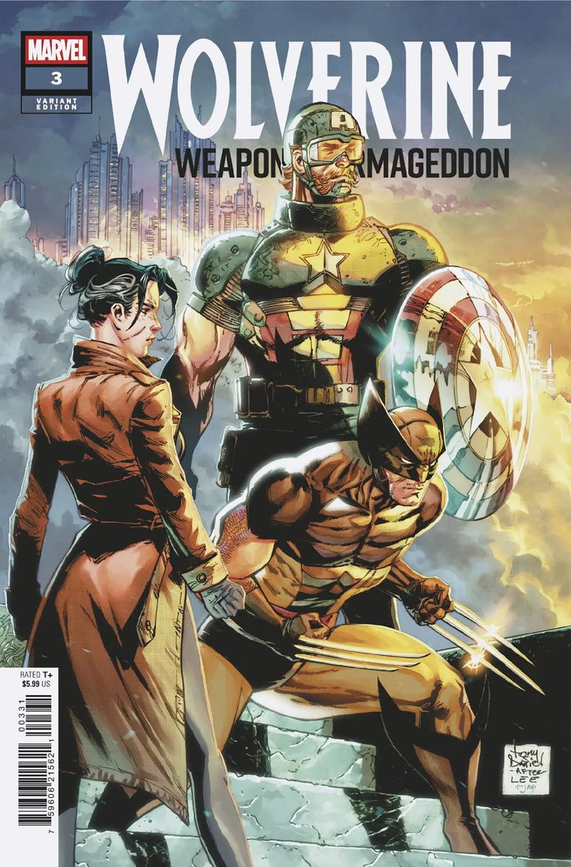 Wolverine: Weapons Of Armageddon #3 Tony Daniel Variant Marvel Comics