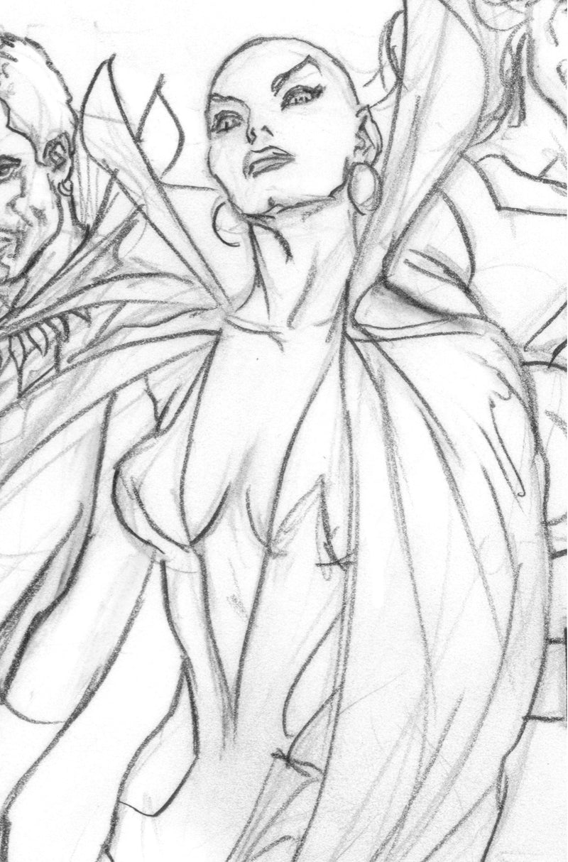 Avengers: Armageddon #4 Alex Ross Timeless Full Art Sketch Variant