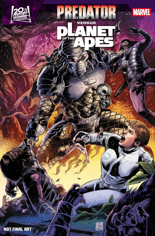Predator vs. The Planet Of The Apes #1 Carlos Magno Variant Marvel Comics