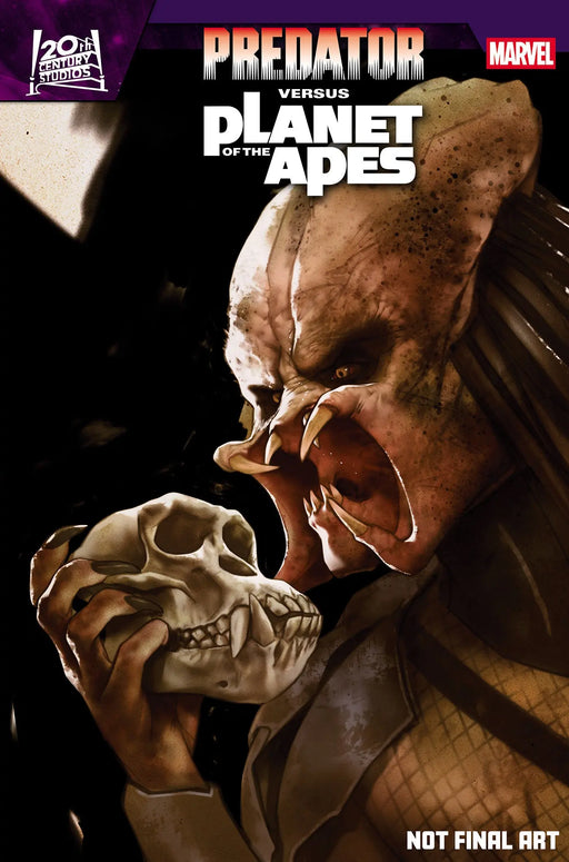 Predator vs. The Planet Of The Apes #1 Ben Oliver Foil Variant Marvel Comics