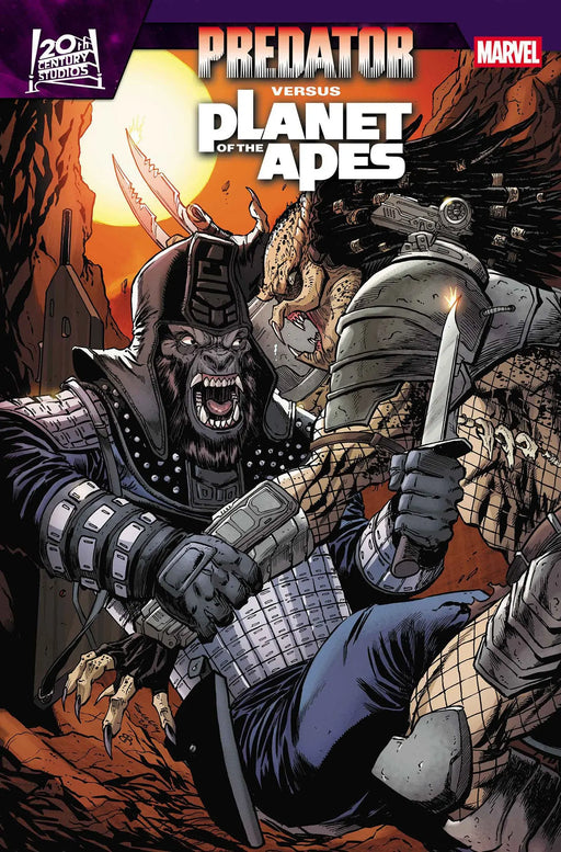 Predator vs. The Planet Of The Apes #1 Tim Seeley Variant Marvel Comics