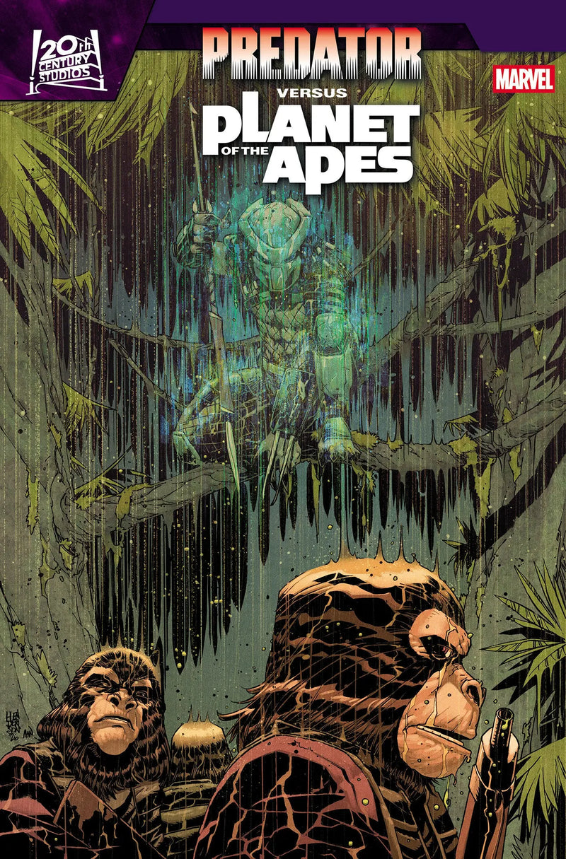 Predator vs. The Planet Of The Apes #2 Mike Henderson Variant Marvel Comics
