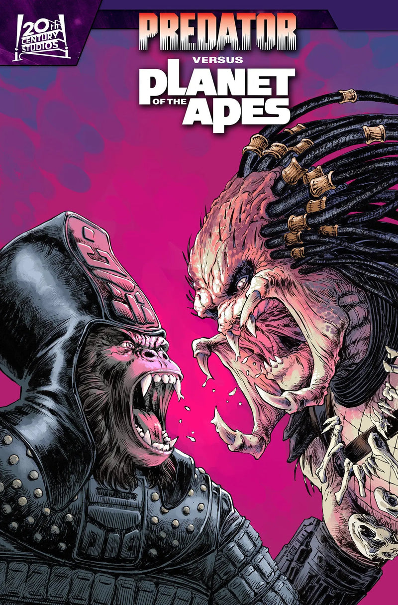 Predator vs. The Planet Of The Apes #2 Dave Wachter Variant Marvel Comics