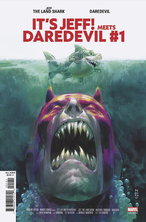 It's Jeff Meets Daredevil #1 Nic Klein Variant Marvel Comics