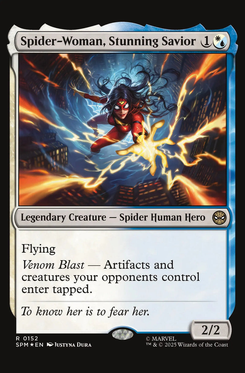 Amazing Spider-Man: Spider Versity #2 Justyna Dura Magic: The Gathering Variant Marvel Comics
