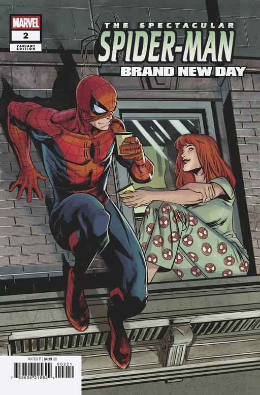 Spectacular Spider-Man: Brand New Day #2 Francesco Manna Mj Variant Marvel Comics