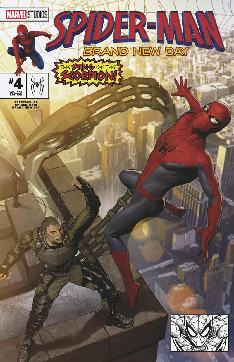 Spectacular Spider-Man: Brand New Day #4 Jorge Molina Spider-Man: Brand New Day Marvel Studios Variant Marvel Comics