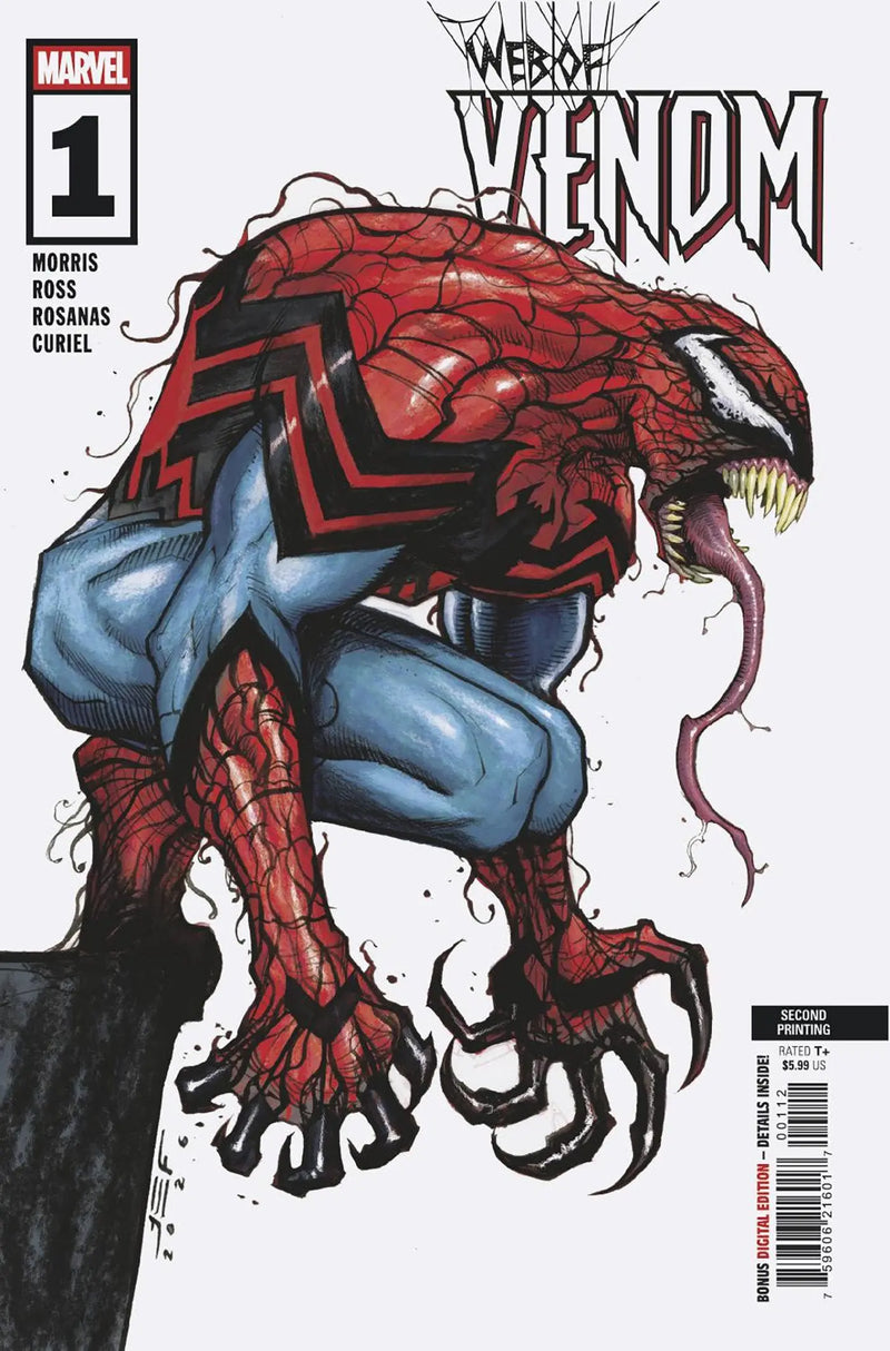Web Of Venom #1 Juan Ferreyra 2nd Printing Variant Marvel Comics