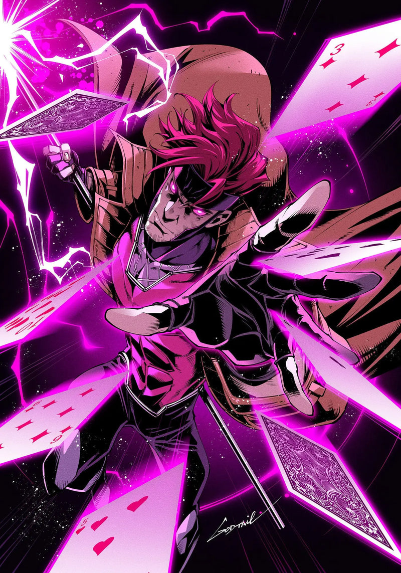 Gambit: Wanted #2 Godtail Gambit Full Art Variant Marvel Comics