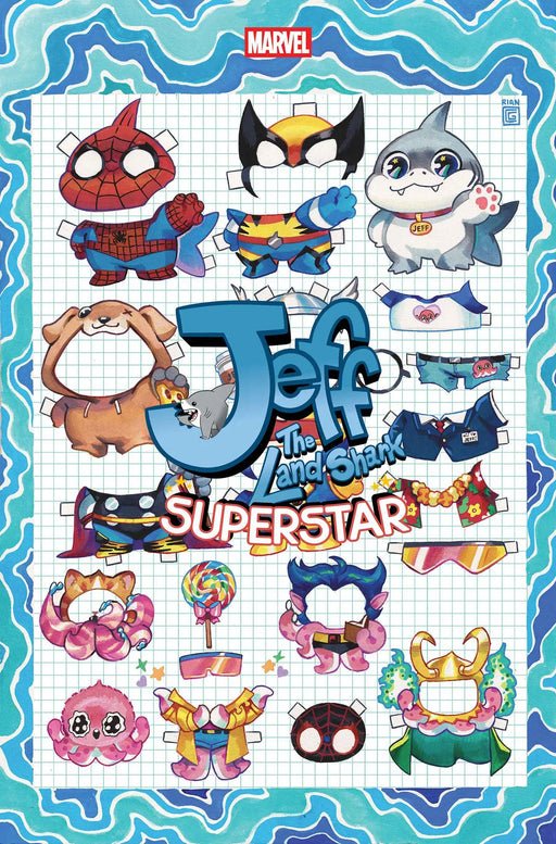 Jeff The Land Shark: Superstar #1 Rian Gonzales Foil Variant Marvel Comics