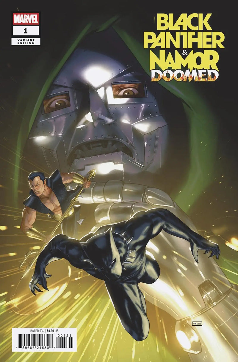 Black Panther/Namor: Doomed #1 Taurin Clarke Variant Marvel Comics