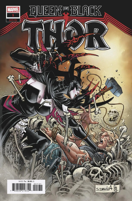 Queen In Black: Thor #1 Sergio Davila Variant [Qib] Marvel Comics