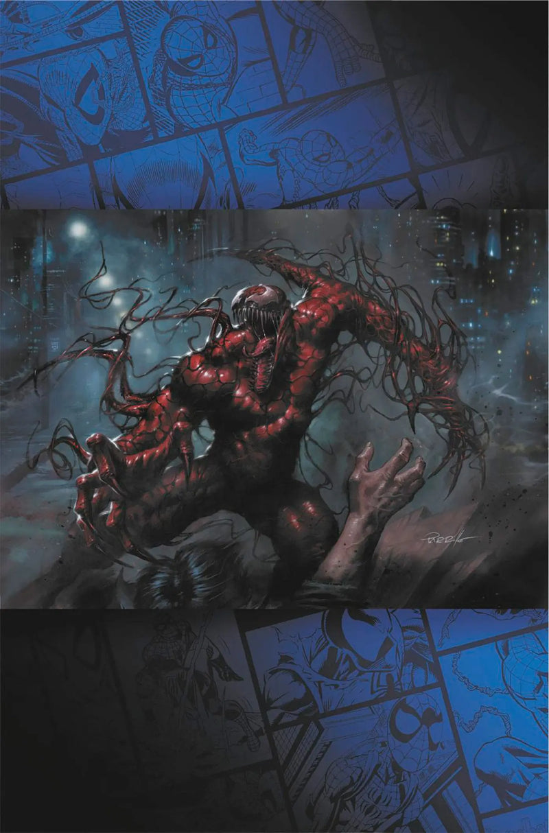 Amazing Spider-Man/Venom: Death Spiral   Body Count #1 Lucio Parrillo Magic: The Gathering Full Art Variant [Ds] Marvel Comics