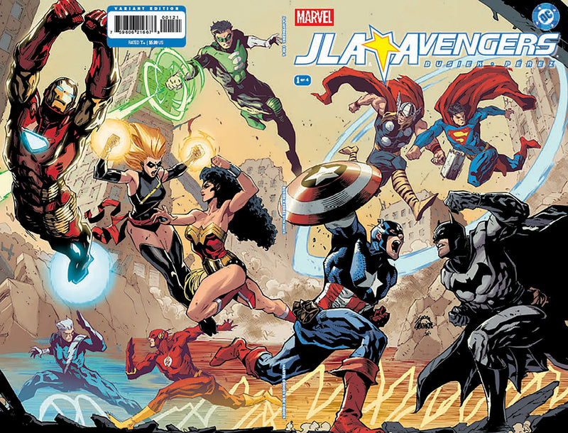 JLA/Avengers #1 Facsimile Edition Ryan Stegman Wraparound Variant Marvel Comics