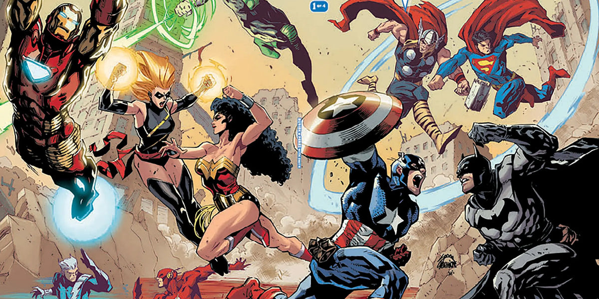 JLA/Avengers #1 Facsimile Edition Ryan Stegman Wraparound Variant