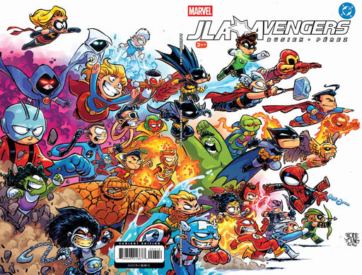 JLA/Avengers #3 Facsimile Edition Skottie Young Wraparound Variant Marvel Comics