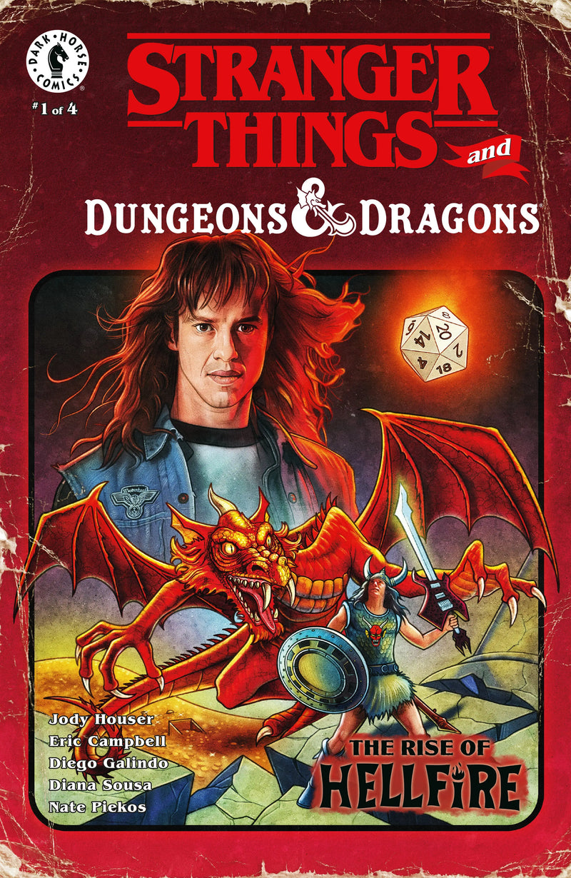 Stranger Things And Dungeons & Dragons: The Rise Of Hellfire #1 (Cover B) (Kyle Lambert) Dark Horse