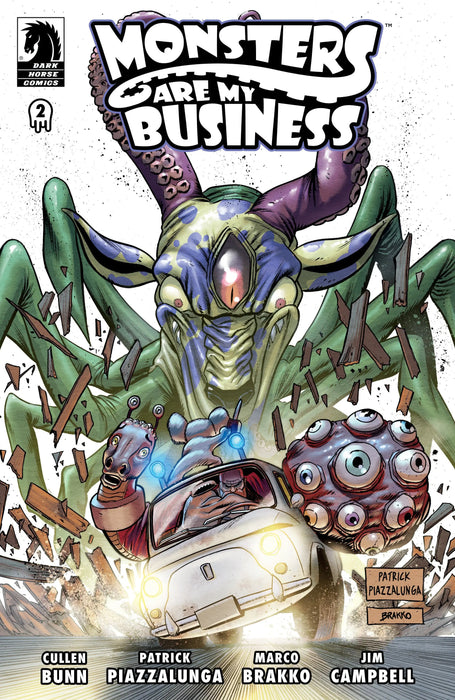 Monsters Are My Business (And Busness Is Bloody) #2 (Cover A) (Patrick Piazzalunga ) Dark Horse