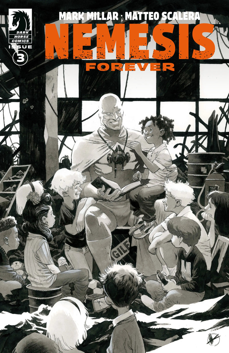 Nemesis Forever #3 (Cover B) (Black & White) (Matteo Scalera) Dark Horse